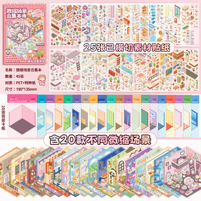 Miniature Scene Collection Book