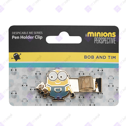 Minions Metal Pen Clip Bob, King Bob