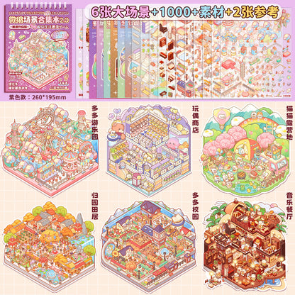 Miniature Scene Collection Book