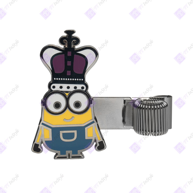 Minions Metal Pen Clip Bob, King Bob