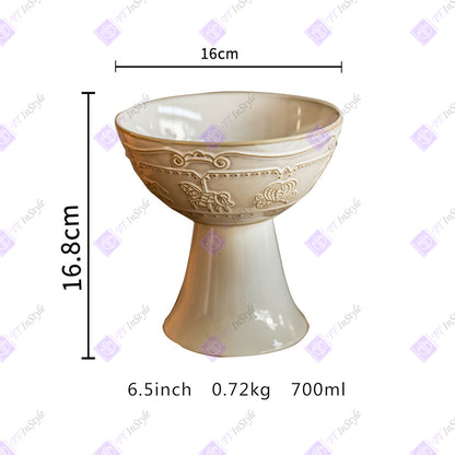 Porcelain - Plates & Tall Pallets (desserts, candies, Afternoon Tea Companion)