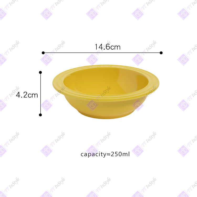 宠物用品 - 优质瓷碗和聚丙烯支架（马卡龙色）
