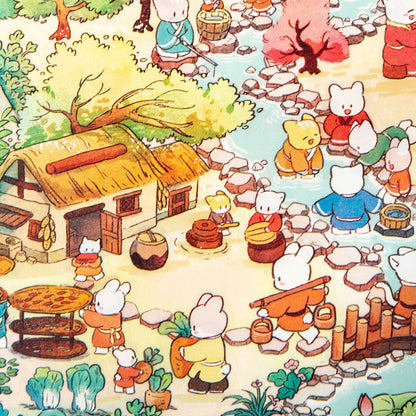 Interesting World DIY 3D Scene Sticker Collection - 2 lovely Miniature Scenes