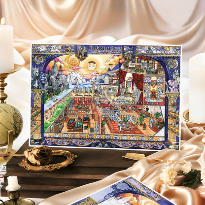 Divine Realm Fantasy DIY 3D Scene Stickers lovely Miniature Scene
