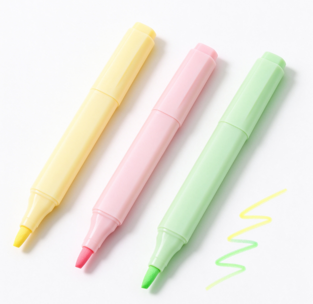 【2】Mixed Stationery Set for Family and Kids – Including but not limited to pen holders, highlighters, mirrors, etc.