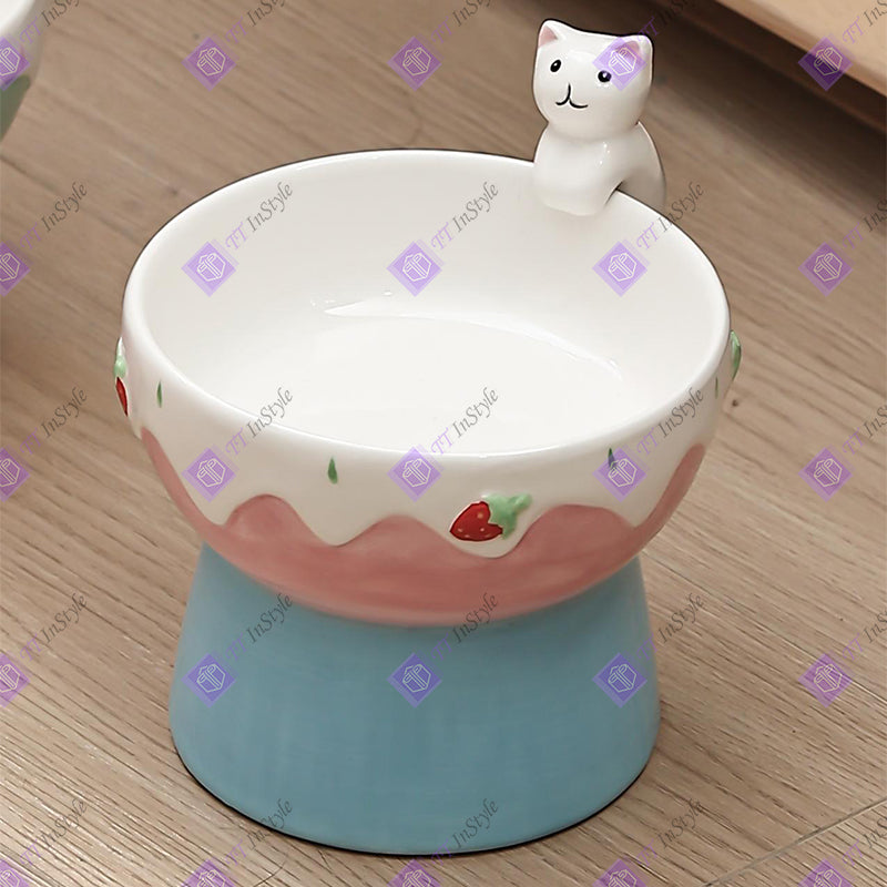 宠物用品 - 瓷碗及竹架